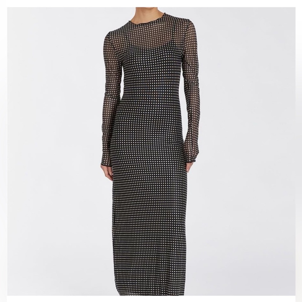 DISSH Polka Dot Maxi Dress